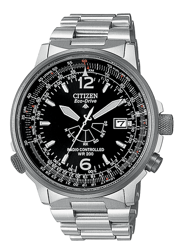 Citizen Radiocontrollato Pilot Acciaio AS2020-53E