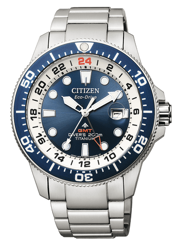 Citizen Promaster Diver's Eco Drive Super Titanio GMT BJ7111-86L