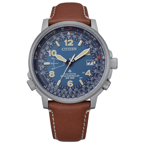 Citizen Radiocontrollato Pilot Acciaio CB0240-11L