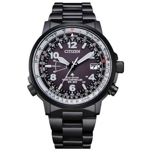 Citizen Radiocontrollato Pilot Acciaio CB0245-84E